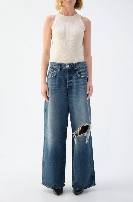 Button Fly Jeans for Traditional -Indira <br> Lasting