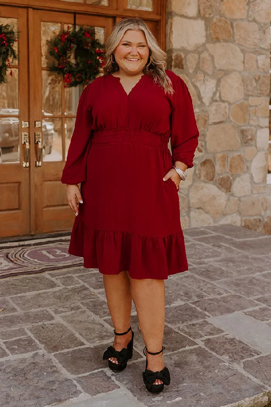 Plus size dresses for festive events shine loud -Stylish plus size dresses for date night -Happy Gatherings Dress Curves