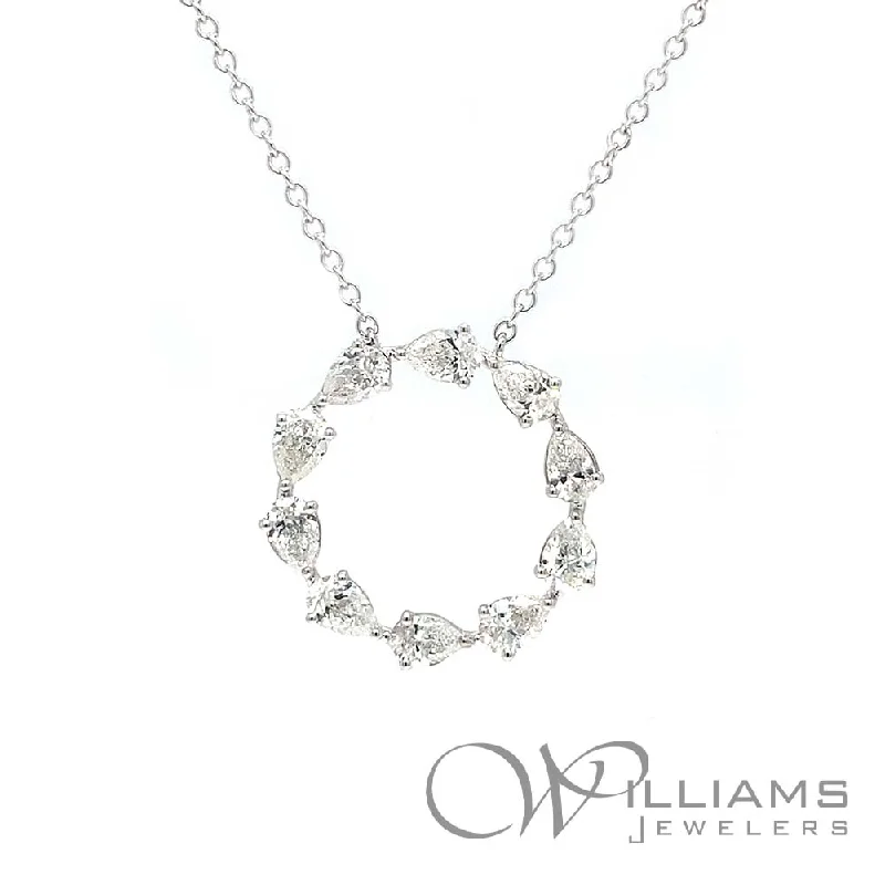 Best necklaces and pendants with vintage coin pendants for a unique accessory-Williams Signature 14 Karat Diamond Necklace