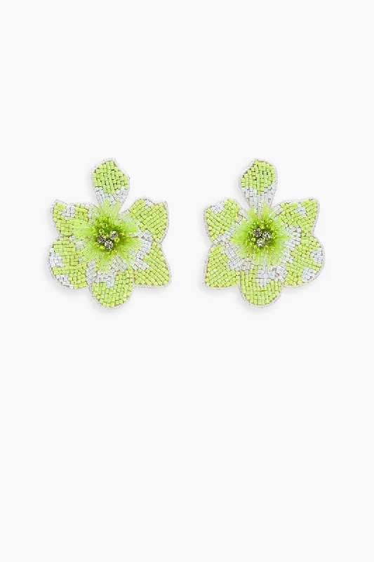 Short Drop Earrings for Subtle -Petal Pop Drop Earrings