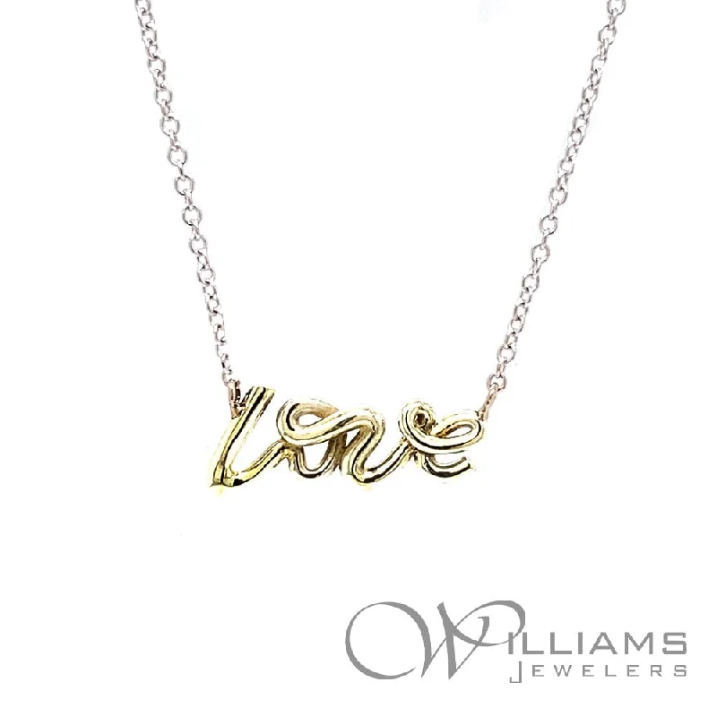 Trendy necklaces and pendants with statement pieces for a bold fashion statement-Williams Signature 14 Karat Necklace