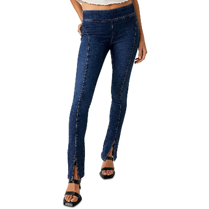 Bermuda Shorts Jeans for Modesty -We The Free Womens Double Dutch Denim Pull on Skinny Jeans