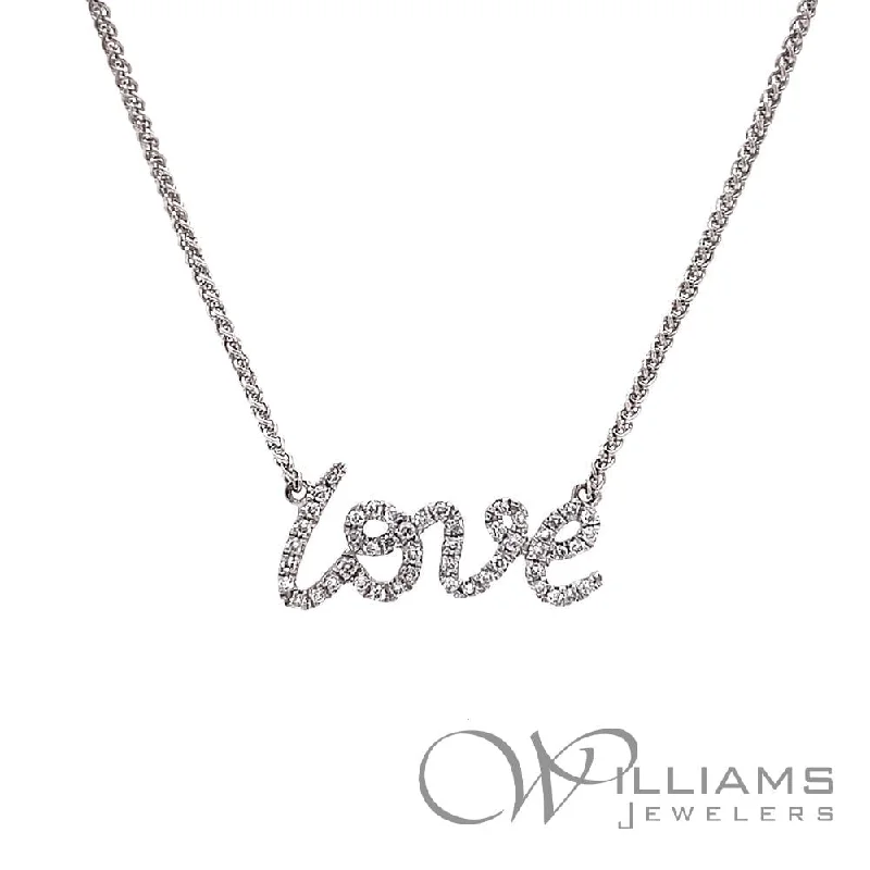 Best necklaces and pendants with matching earrings for a coordinated, elegant look-Williams Signature 18 Karat Diamond Necklace