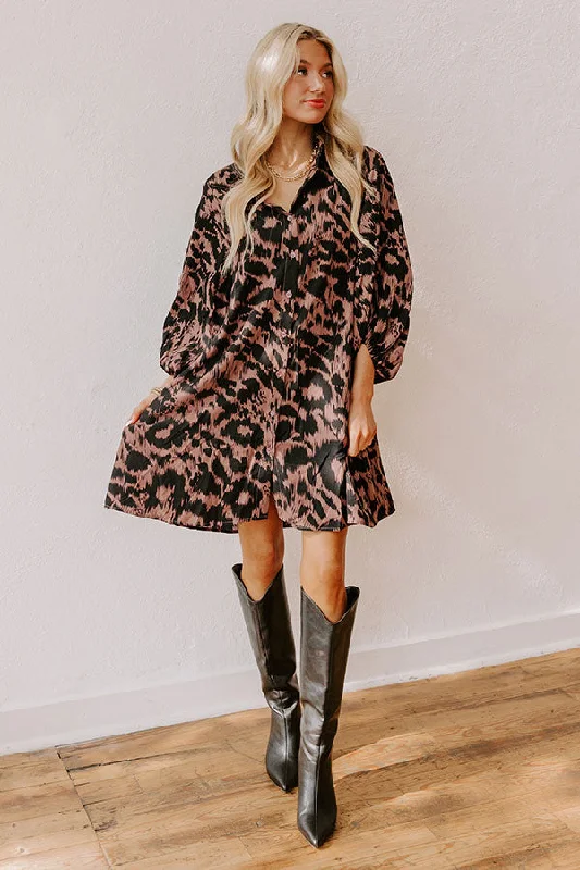 Plus size dresses with timeless charm stay chic -Plus size dresses with lace-up details for a trendy vibe -Dreaming Of Soho Button Down Mini Dress