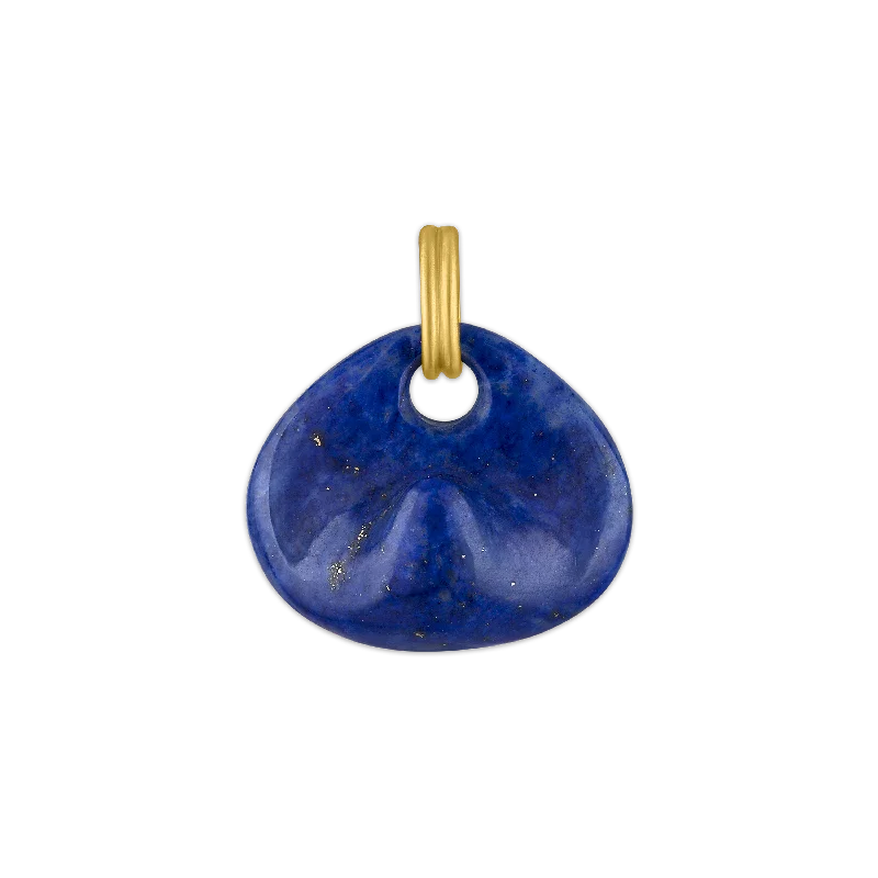 Necklaces and pendants with ocean-inspired designs for a refreshing, beachy feel-Lapis Prunt Pendant