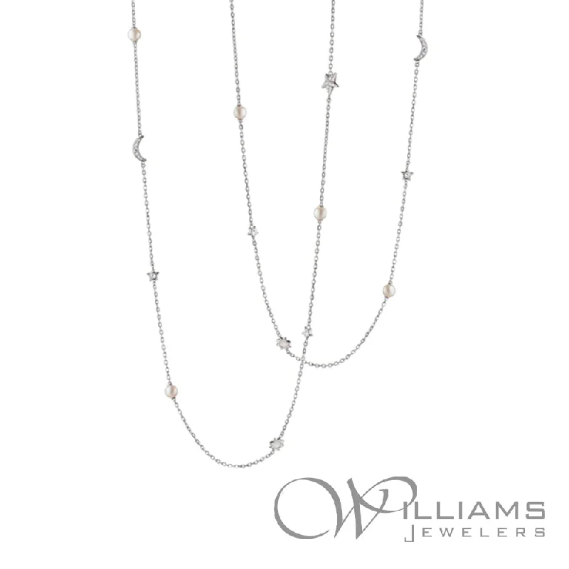 Necklaces and pendants with pearls for a classic and sophisticated touch-Monica Rich Kosann Sterling Silver Pearl Necklace