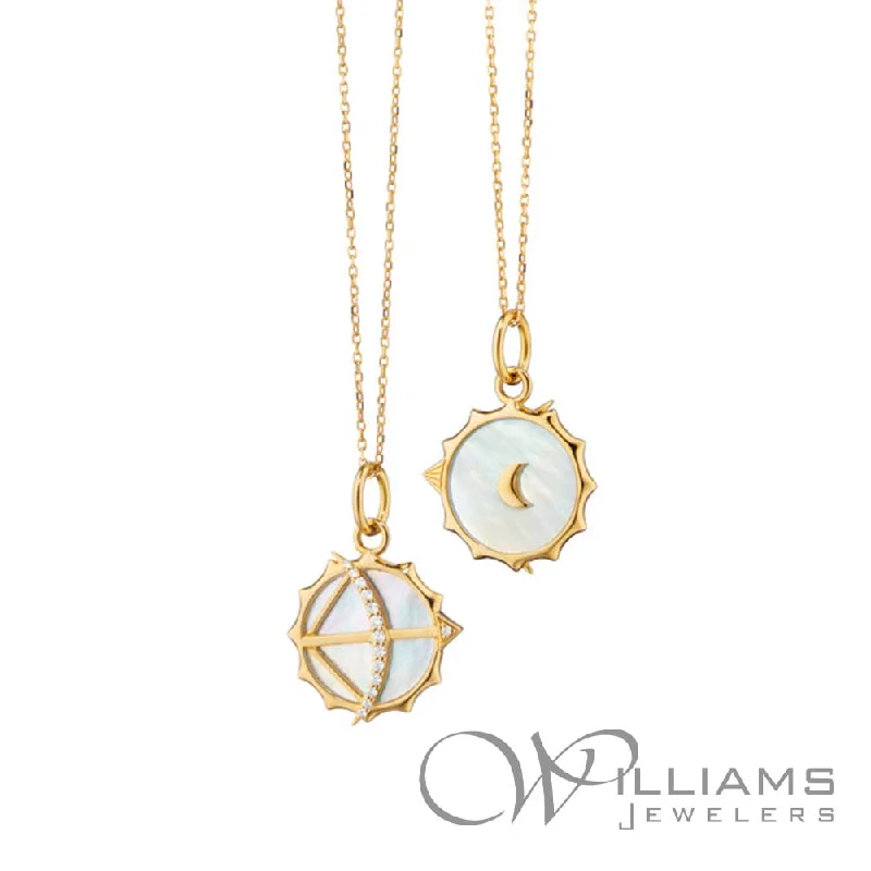 Beautiful necklaces and pendants with gemstone teardrops for an elegant effect-Monica Rich Kosann 18 Karat Multi-Gem Necklace