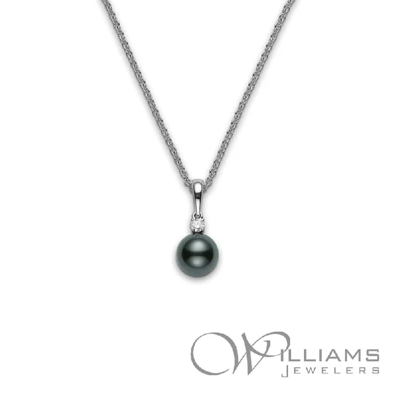 Necklaces and pendants with sun and moon motifs for a celestial-inspired design-Mikimoto 18 Karat Pearl Pendant