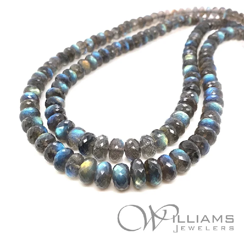 Best necklaces and pendants with oval pendants for a classic, elegant shape-Williams Signature 14 Karat Labradorite Necklace