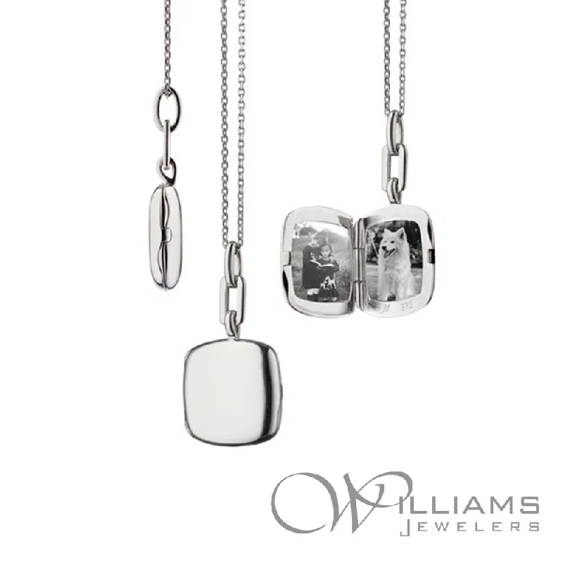 Best necklaces and pendants with silver chains for a sleek, timeless look-Monica Rich Kosann Sterling Silver Necklace