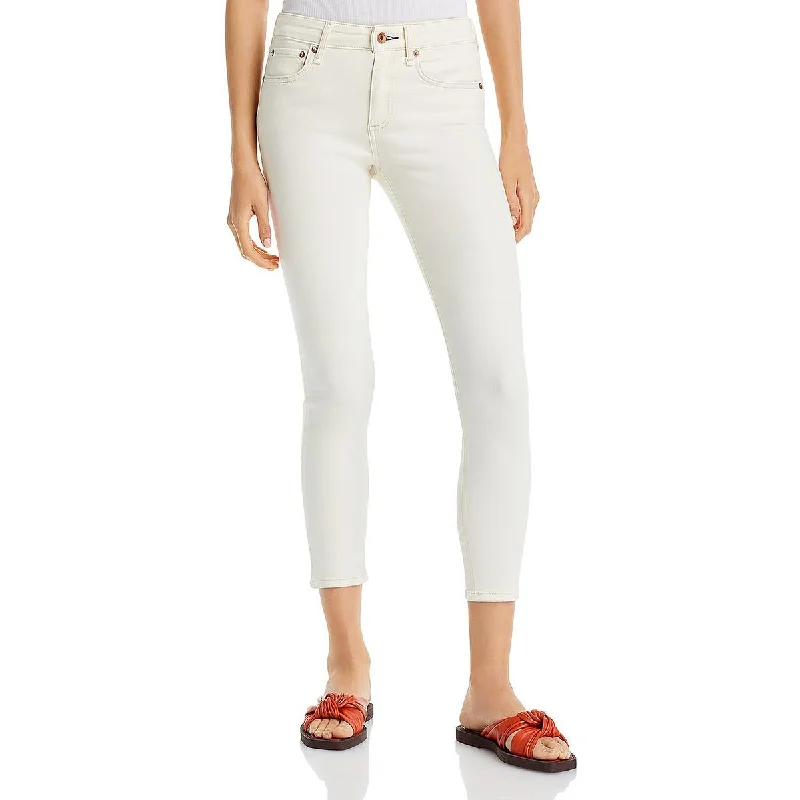 Stretch Jeans for Flexibility -Rag & Bone Womens Cate Mid-Rise Skinny Ankle Jeans