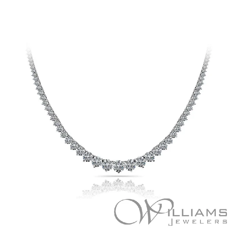 Best necklaces and pendants with rose gold for a warm and romantic appeal-Williams Signature 18 Karat Diamond Necklace