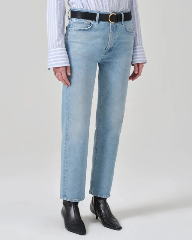 Bootcut Jeans for Flattering -Zurie Ankle in Garland