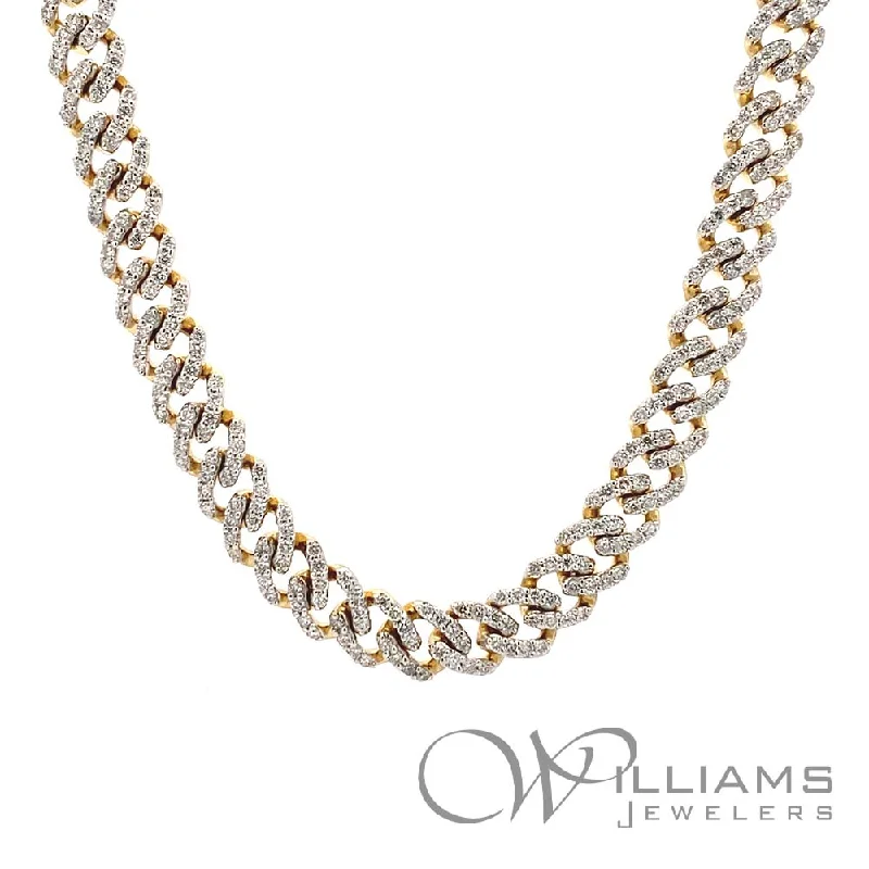 Necklaces and pendants with enamel accents for a colorful, eye-catching appearance-Williams Signature 14 Karat Diamond Necklace