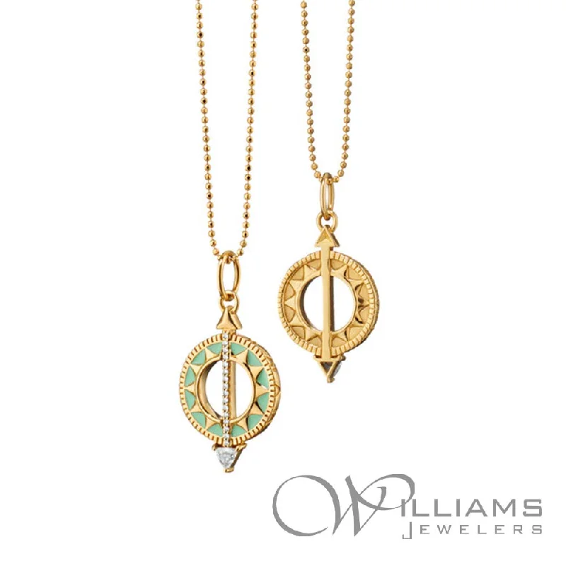 Elegant necklaces and pendants with infinity symbols for timeless designs-Monica Rich Kosann 18 Karat Diamond Necklace