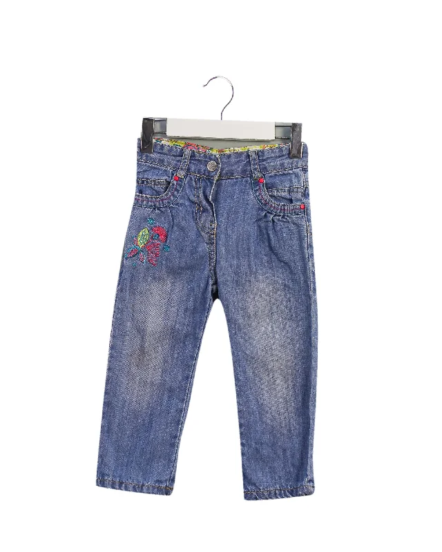 Cuffed Jeans for Stylish Touch -La Compagnie des Petits Denim Jeans 24M