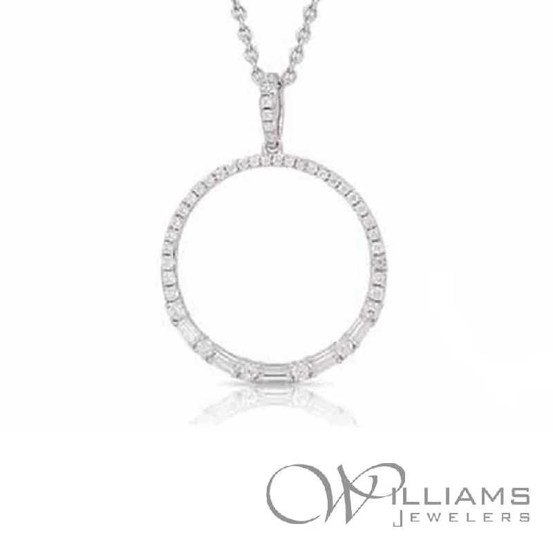 Best necklaces and pendants with silver chains for a sleek, timeless look-Williams Signature 14 Karat Diamond Necklace