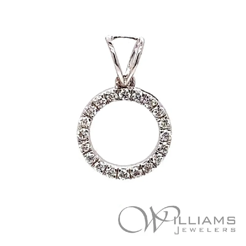 Necklaces and pendants with leaf-shaped designs for an earthy, organic feel-Williams Signature 14 Karat Diamond Necklace