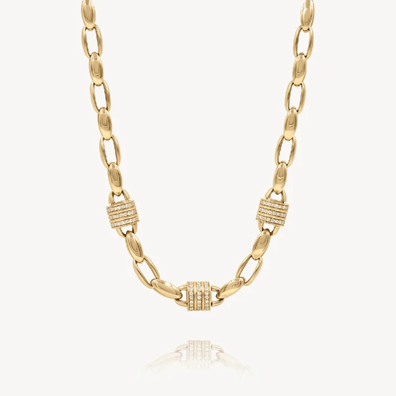 Elegant necklaces and pendants with gold chains for a chic, timeless appearance-Every Which Way Necklace