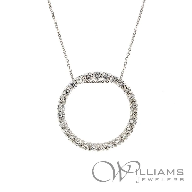 Stunning necklaces and pendants with birthstone pendants for a personal touch-Williams Signature 14 Karat Diamond Necklace