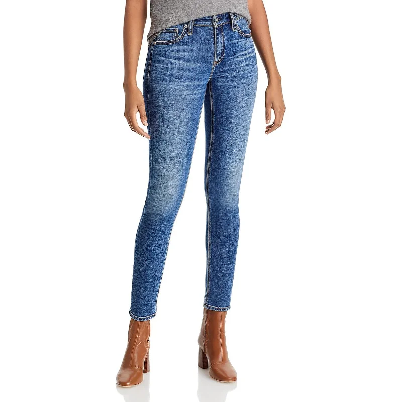 High Waisted Jeans for Shape -Rag & Bone Womens Cate Stretch Denim Skinny Jeans