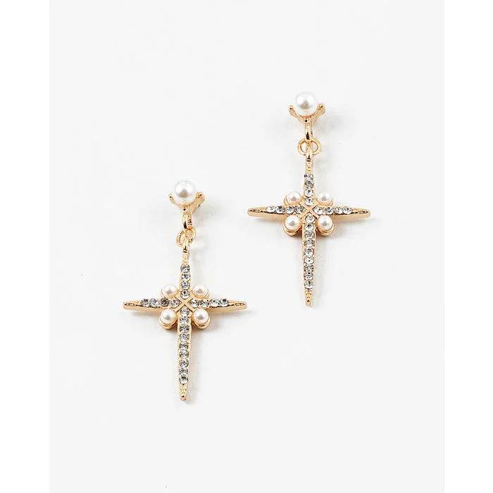 Drop Earrings with Animal Motifs -Ross Earrings