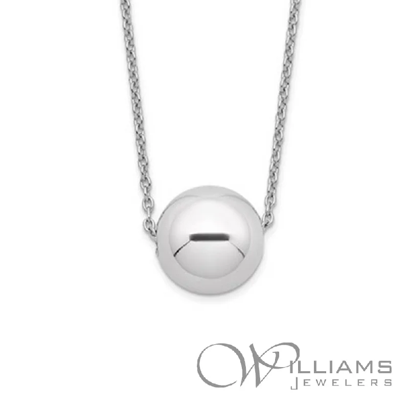 Best necklaces and pendants with intricate beadwork for a bohemian-inspired look-Williams Signature Sterling Silver Necklace