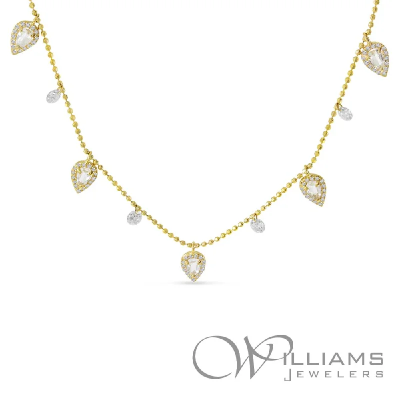 Stunning necklaces and pendants with ruby and diamond combinations for a luxurious effect-Brevani 14 Karat Topaz Necklace