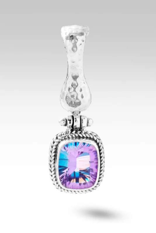 Necklaces and pendants with infinity love symbols for an eternal, romantic gesture-Always Present Pendant™ in Pink Vapor™ Mystic Quartz