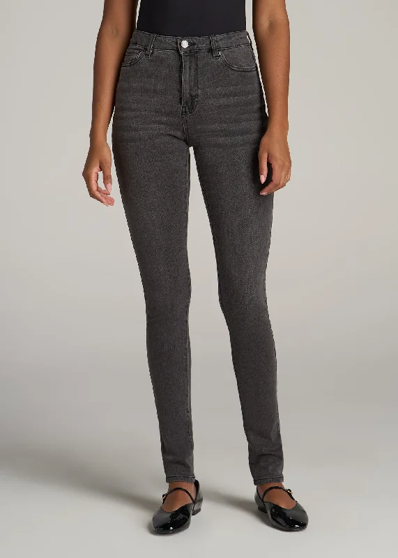 Anniversary Jeans for Special -Georgia HIGH RISE SKINNY Tall Women's Jeans in True Grit Grey