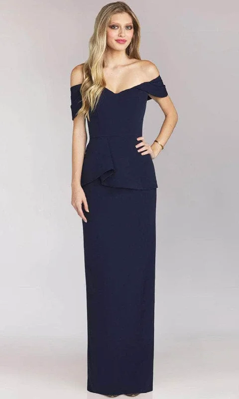 Plus size dresses for parties shine with confidence -Plus size dresses for spring with light fabrics -Gia Franco 12201 - Sweetheart Peplum Column Formal Gown