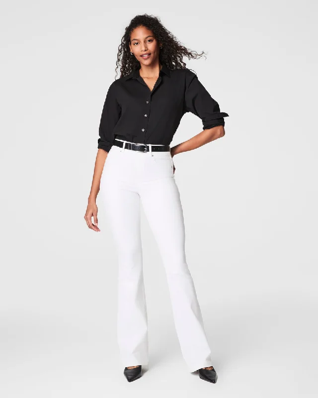 Party Jeans for Night Out -SPANXshape™ EveryWear Flare Jeans, White