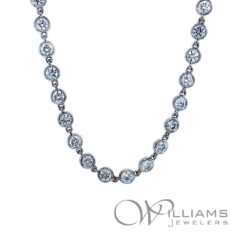 Best necklaces and pendants with floral designs for a feminine and elegant feel-Williams Signature 18 Karat Diamond Necklace