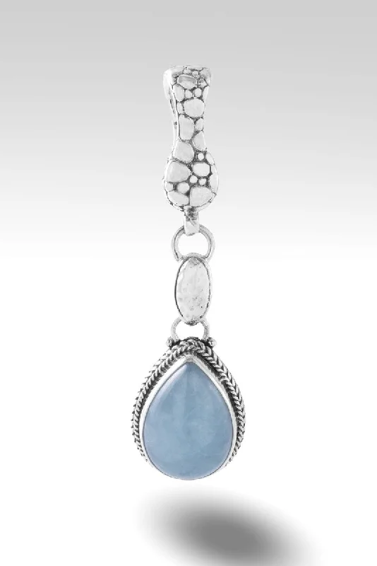 Best necklaces and pendants with intricate beadwork for a bohemian-inspired look-Blessed with Abundance Pendant™ in Aquamarine