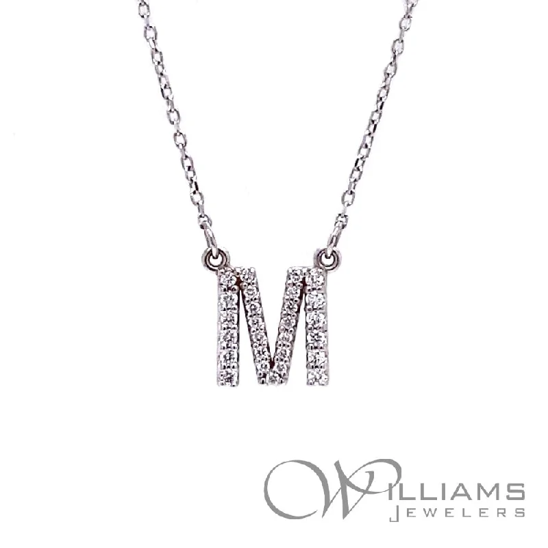 Necklaces and pendants with angel wing motifs for a spiritual, meaningful design-Williams Signature 14 Karat Diamond Necklace