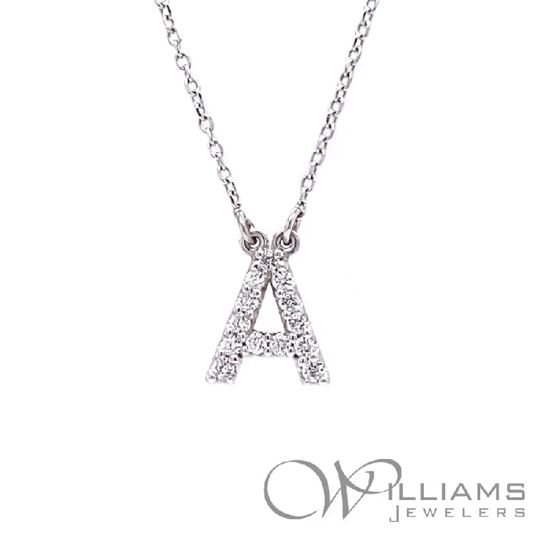 Beautiful necklaces and pendants with layered chains for a fashionable, chic look-Williams Signature 14 Karat Diamond Necklace