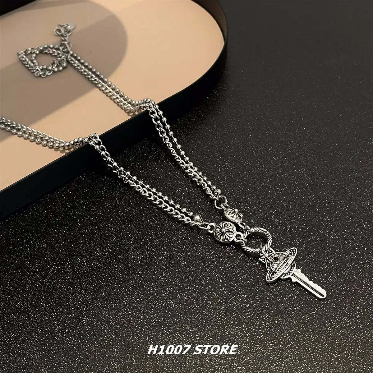 Key Pendant Necklace