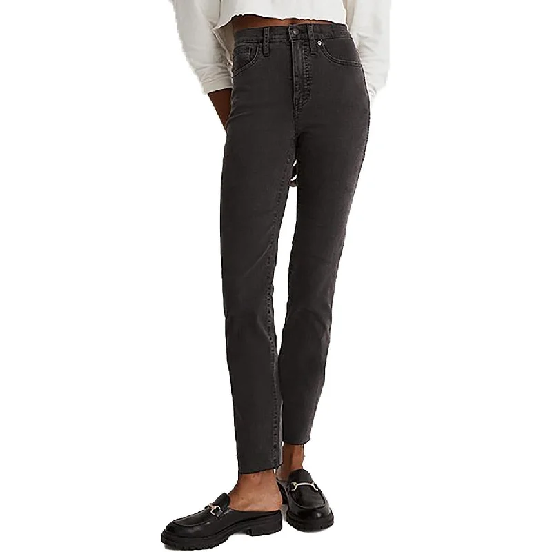 Raw Denim Jeans for Authentic -Madewell Womens Petites High-Rise Stovetop Skinny Jeans