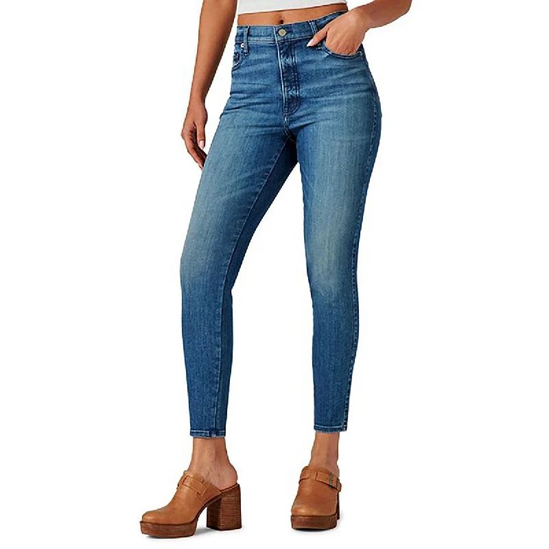 Faded Jeans for Laid-back -Lucky Brand Womens High-Rise Ankle Skinny Jeans