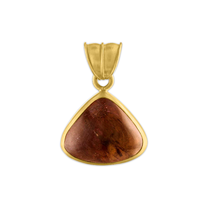 Best necklaces and pendants with minimalist pendants for a sleek, understated look-Rose Tourmaline Fan Pendant