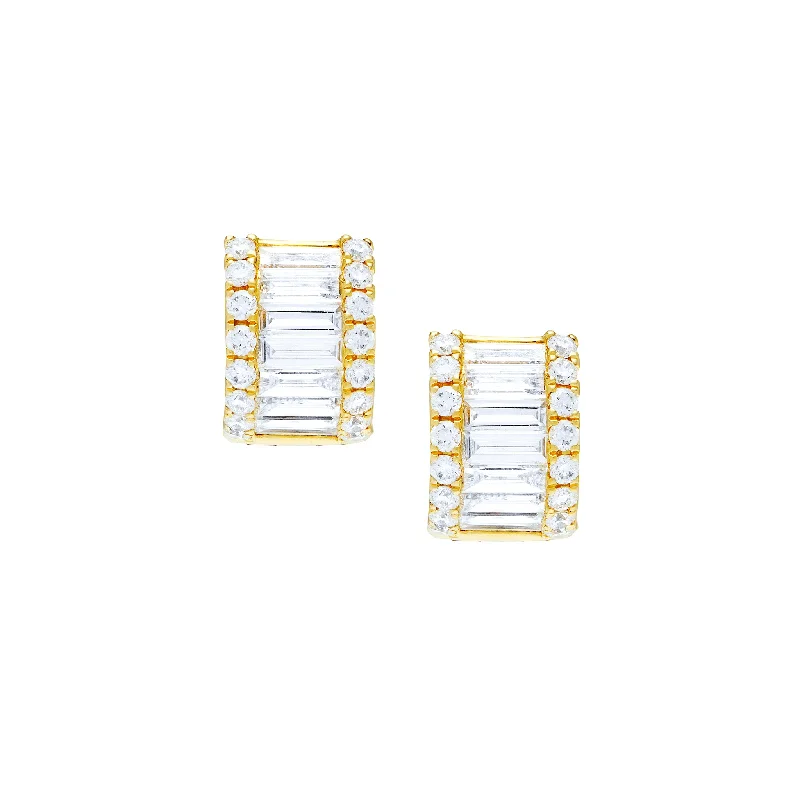 Best hoop earrings with oval shapes for a unique and elongated design-Lin Huggie Hoop Earrings