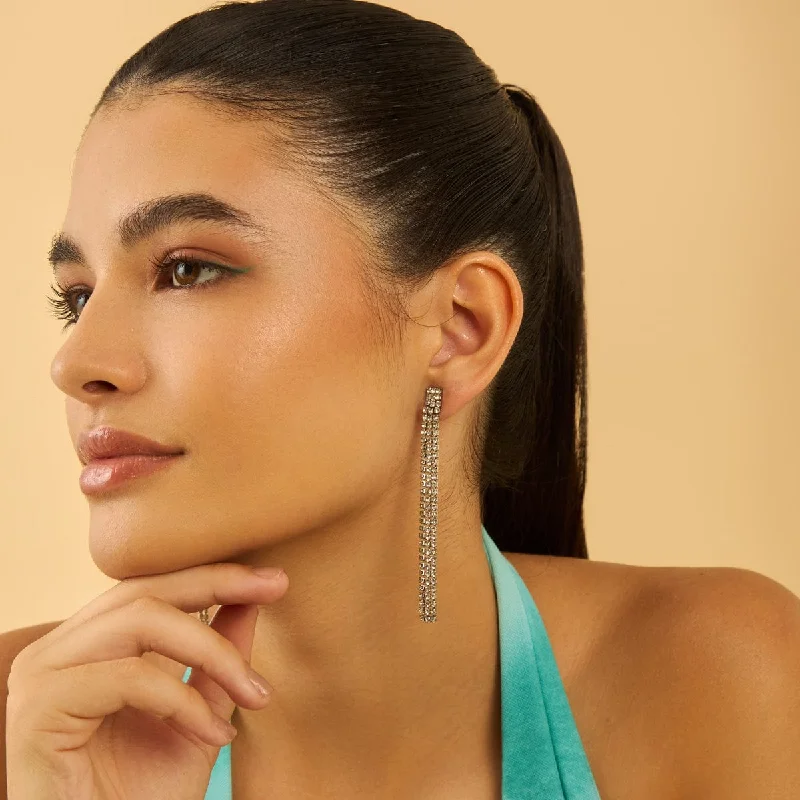 Best hoop earrings with sterling silver for an affordable and chic design-Trendy Earring 167360